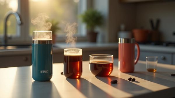 Comparer les mugs thermos : lesquelsmaintiennent le café chaud ?