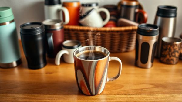 Comparer les mugs thermos : lesquelsmaintiennent le café chaud ?