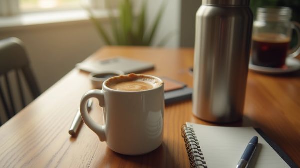 Mug thermos : le test simple pour savoir s'il garde vraiment le café chaud jusqu'au bureau