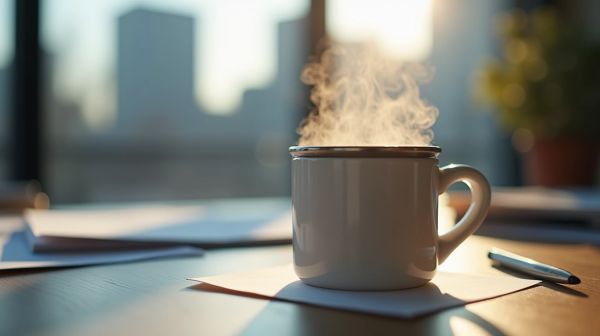 Mug thermos : le test simple pour savoir s'il garde vraiment le café chaud jusqu'au bureau