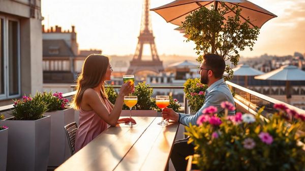 Top 10 rooftops à Paris pour siroter un cocktail avec vue
