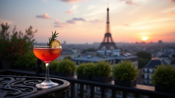 Vue imprenable et cocktail a la main : les rooftops a reserver a Paris