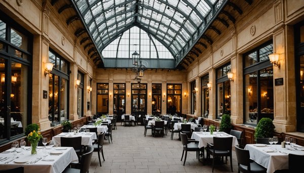 Découvrez l'atrium : restaurant avec terrasse à reims